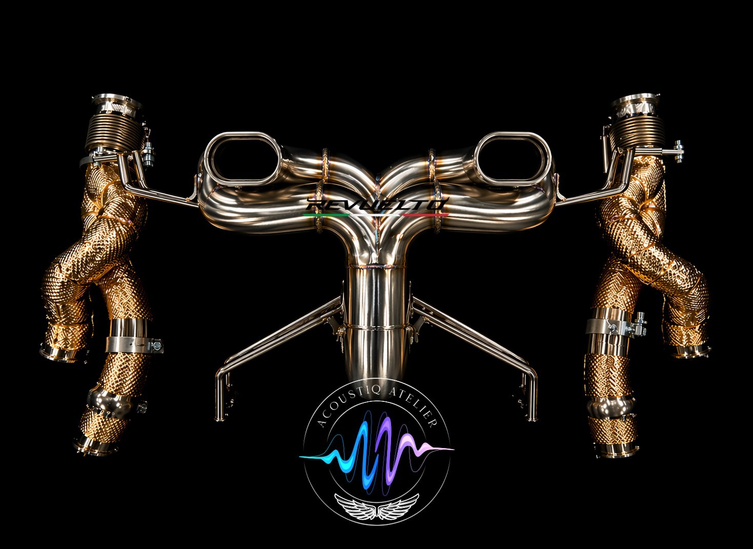 Lamborghini Revuelto Acoustiq Atelier Exhaust System US 304 SS