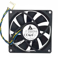 1PCS Delta EFB0812HHB 8015 DC12V 0.40A 4-wire cooling fan 8cm