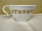 Vintage Corning/Corelle Gold Butterfly Coffee/Tea Cups w/ Open Hook (Set of 4)