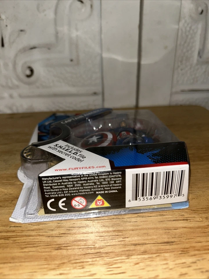 Marvel Universe 2008 3,75"" Capitán América # 012 Hasbro 2008 sellado de fábrica Foto 3 de 4