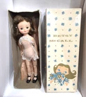 Betsy McCall Doll (NIB) American Miniature Corp 8" Vintage, Brn Hair w/barrettes