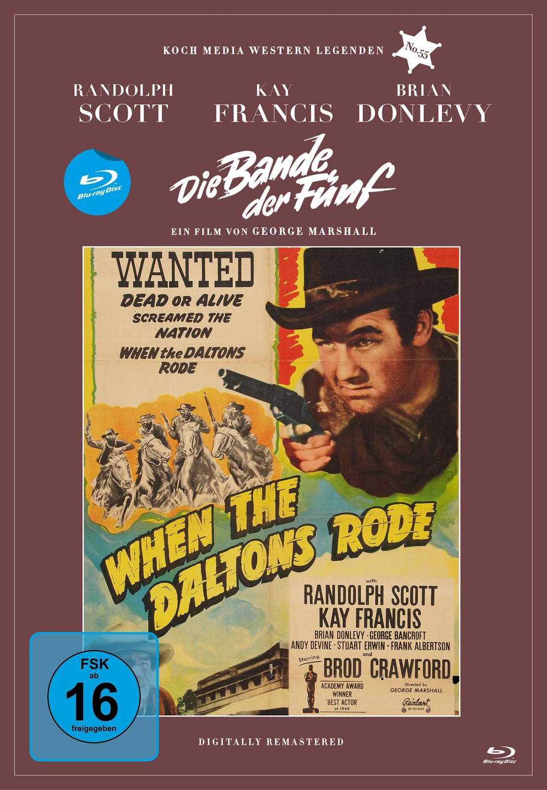 Die Bande der Fünf ition Western-Legenden #55) (Blu-ray) Randolph Scott