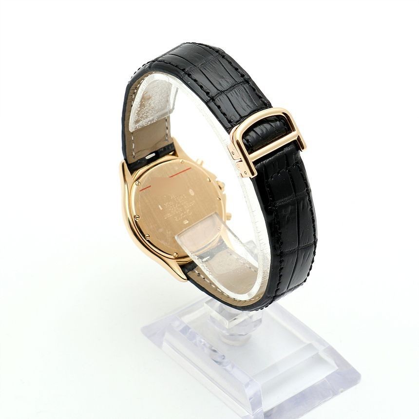 Cartier Cougar Chrono Chrono Gold 33 Large Black W3500851 Men's Unisex 138161467 thumbnail 7