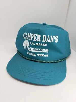 Camper Dan's R.V. Sales Wilderness Paris Texas Ball Cap Hat Adjustable