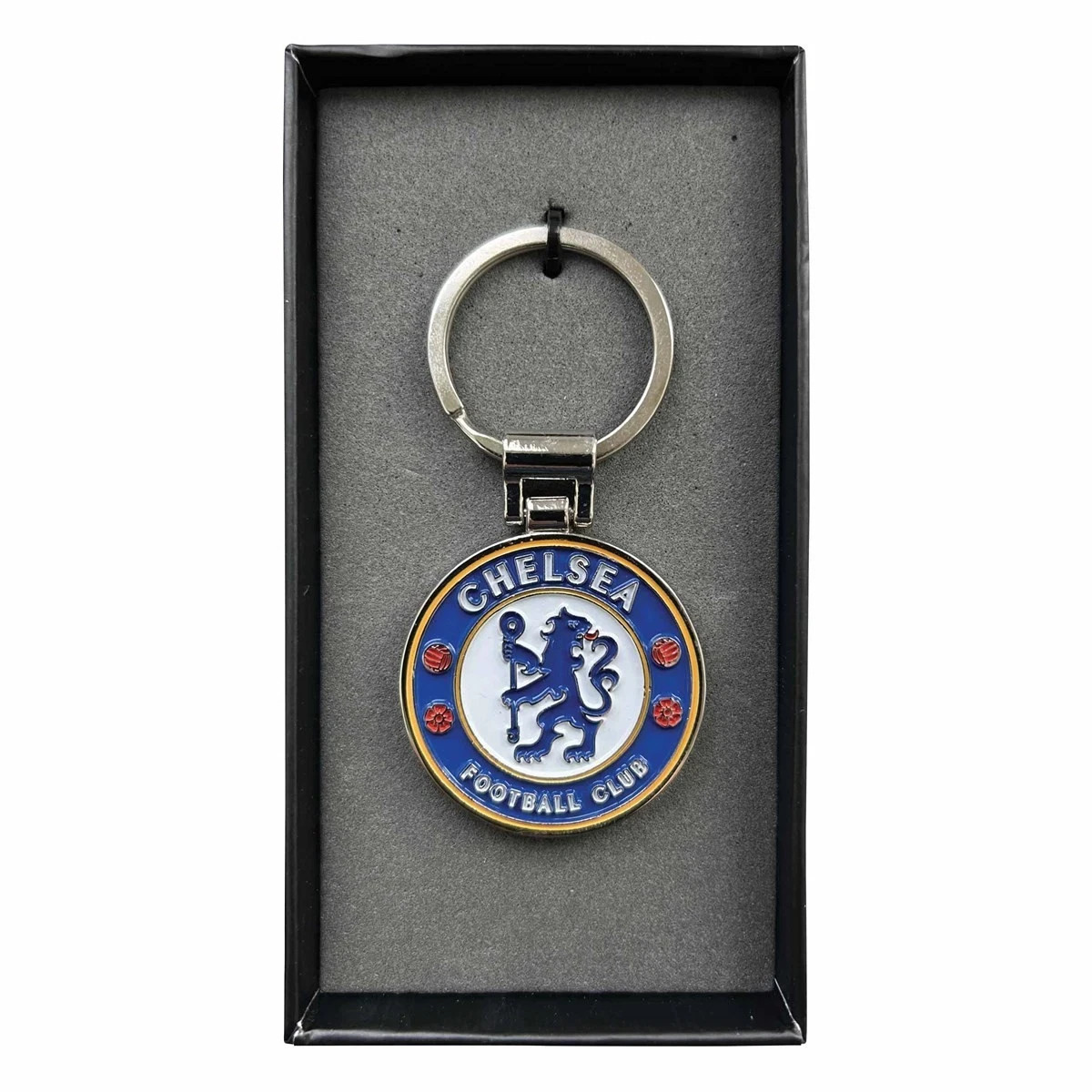 CHELSEA FC KEYRING - EXECUTIVE METAL CREST KEYCHAIN KEYRING