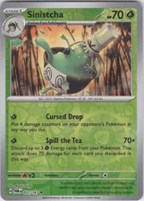 2024 Sinistcha Rare SV06: Twilight Masquerade 022/167 NM Reverse Holo LP-NM