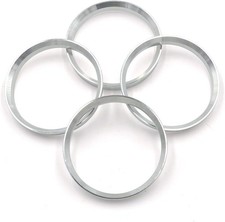 73.1mm Od To 67.1mm Id Hub Centric Rings Silver Aluminum Pack Of 4 Hubcentri 73.1mm Od To 67.1mm Id Hub Centric Rings Silver Aluminum Pack Of 4 Hubcentri