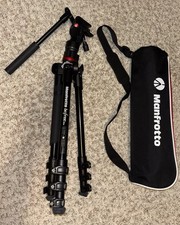 Manfrotto Befree 3-Way Live Advanced Tripod Aluminum Lever Black MVKBFR-LIVEUS