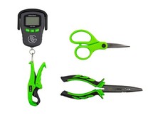 GOOGAN Squad Fishing Pliers, Scissors, and Digital Scale Kit - Essential Fish...