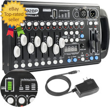 Battery Dmx Controller with Midi Portable Dmx Controller
