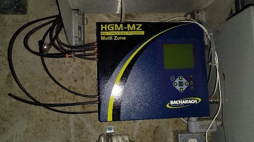BACHARACH 3015-5043 HGM-MZ-4 MULTI ZONE HALOGEN GAS DETECTOR