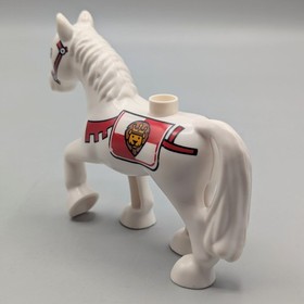 Lego Duplo Castle Treasure Attack 10569 Knights Horse Replacement Pieces Parts