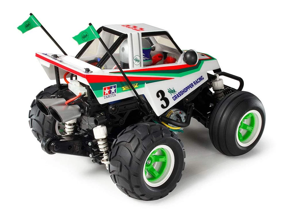 Tamiya 1/10 RC Car Series No.662 Comical Grasshopper WR-02CB Off-Road 58662 - Image 3 of 4