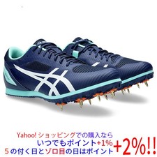 asics track and field spikes HEATFLAT 1093A195 Blue Expanse/White