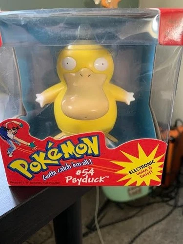 Pokemon Psyduck 90s Vintage Hasbro Toy - New in Box!