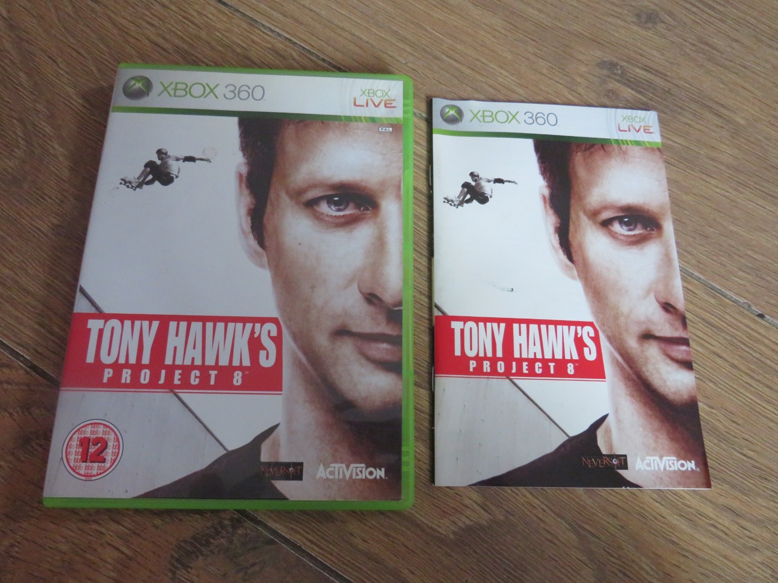 Tony Hawks Project 8  Xbox 360 cib uk pal  uk tracked post