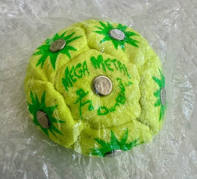    Mega Metal Dirtbag Hacky Sack Neon Green 100%  Authentic World Footbag  