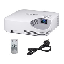 Casio XJ-V2 - 3000 Lumens Laser LED Projector Bundle - HDMI - Low Lamp Hours