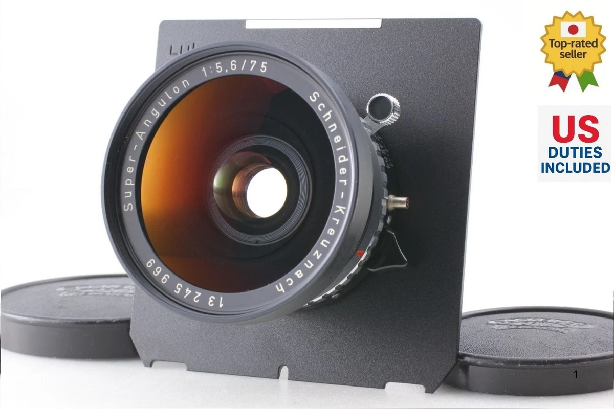Schneider Super-Angulon 75mm Focal f/5.6 Camera Lenses for sale | eBay