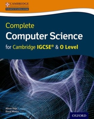 COMPLETE COMPUTER SCIENCE FOR CAMBRIDGE by Alison Page Paperback Self Help