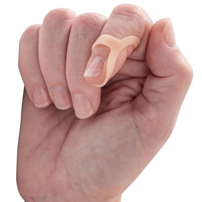 3 Point Products Finger Splint Oval-8 Adult Size 7 Pull-On Left Hand Beige (5/PK