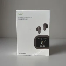 HTC NE20 Bluetooth 6.0 Earphones AI Translator Wireless Earbuds LCD Touch Sport 