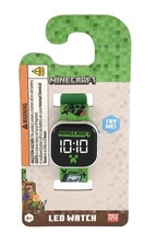Minecraft LED Watch Square Face Mojang Studios by Accutime Watch NEW 2025