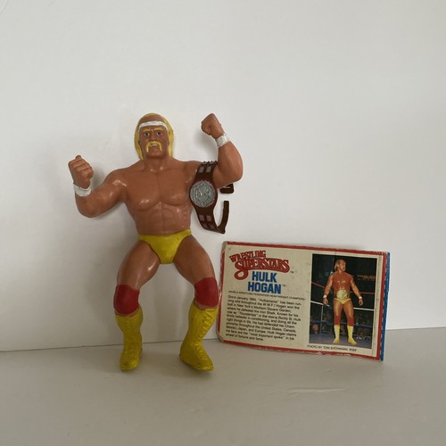 1984 LJN Wrestling Superstars Hulk Hogan With Orig...