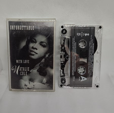 Natalie Cole Unforgettable With Love 1991 Nat King Cole Cassette Tape TESTED