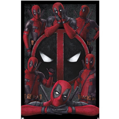 Trends Posters Marvel Deadpool Legacy Collage Poster 34L ''x 22.375