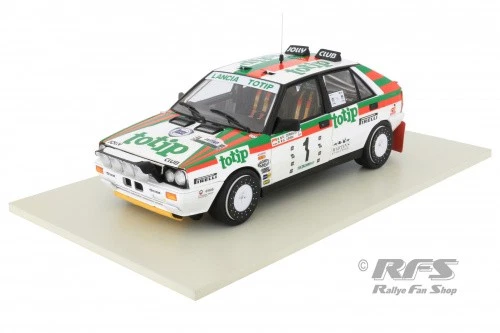 Kyosho KS08960F – Lancia Delta HF 4WD 1988 – Rallye Monte-Carlo 1/18