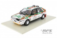 Lancia Delta Hf 4WD Targa Florio Rallye 1987 Cerrato Totip 1:18 Kyosho 8960C