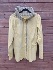 Vintage 100% Goat Leather Yellow Jacket Fiocci Italy Size 40, UK 12 - EUC