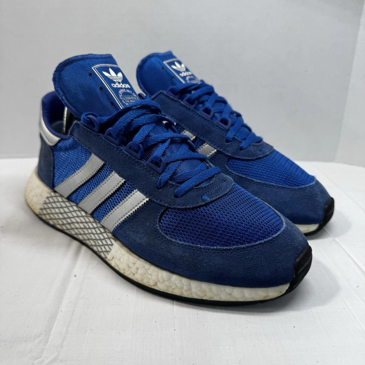 Adidas Original Marathon X 5923 Men’s Blue Silver Sneakers Shoe Size 7.5 adidas Marathon 5923 Collegiate Royal | eBay main image 2