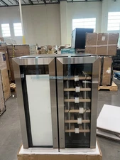 Yeego 24" Dual Zone  Fridge Wine Cooler & Beverage Refrigerator Have Scratches