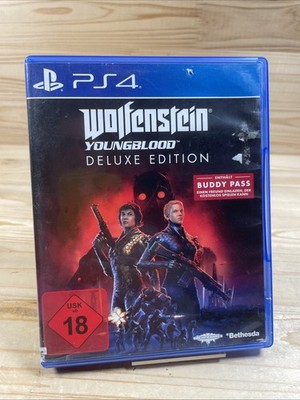 PS4 Spiel   Wolfenstein: Youngblood-Deluxe Edition   Playstation #B27