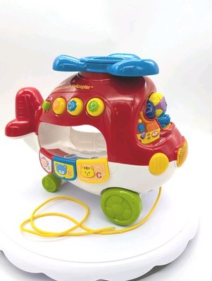 VTech Explore and Learn Helicopter Sounds, ABCs, Colors & Counting - Works!