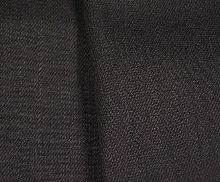 11oz Black X Black Jeans Cloth Wholesale Unbleached Slub Denim Material W287229n - Image 2 of 4