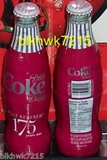 2012 HOLT RENFREW 175 ANNIVERSARY DIET COKE 237ml WRAPPED GLASS BOTTLE FULL