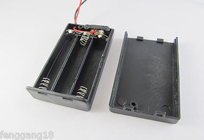 Custodia Per Batteria, 10 Pezzi 2x 3x Portabatterie AAA Scatola In - Foto 3