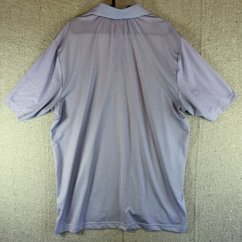 Johnston & Murphy Polo Shirt Mens XL Multicolor Geometric XC4 Stretch Golf - Picture 5 of 5