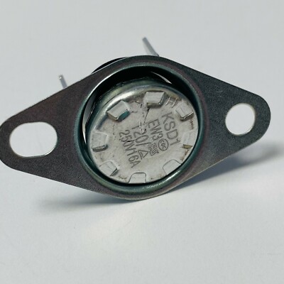 KSD1 EW3 120/ 250V 16A Thermostat Thermal Fuse Bimetal GE LG Samsung Microwave