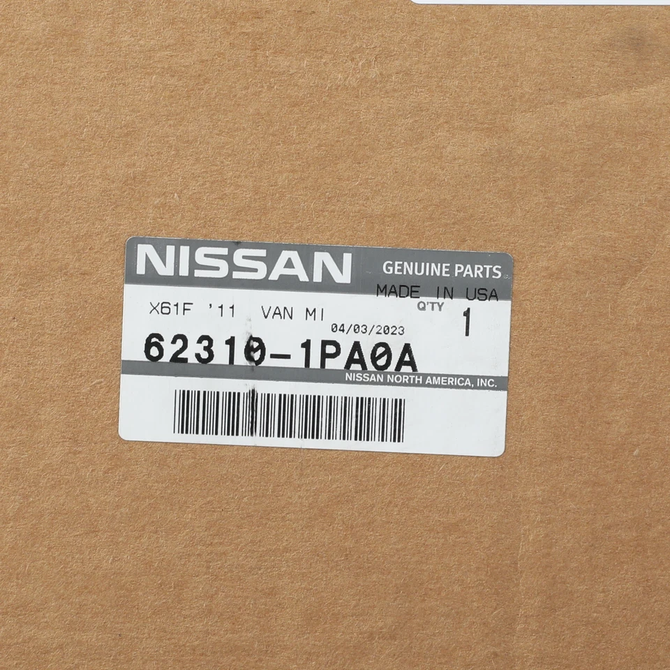 NEW OEM Nissan 2012-2021 NV1500 NV2500 NV3500 Grille Front NEW 62310-1PA0A - Imagem 3 de 3