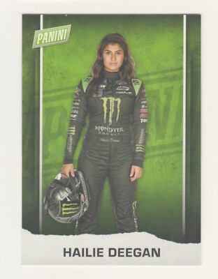 2021 Panini Father's Day Racing #N2 HAILIE DEEGAN RC Rookie NASCAR | eBay