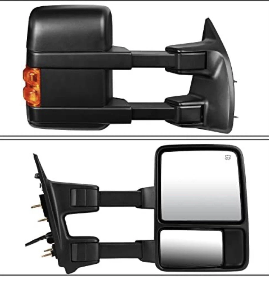 Espejo retrovisor derecho DNA Motoring Ford '08-16 F250 F350 F450 F550 Foto 4 de 4