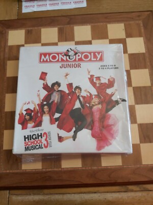 SEHR SELTEN verpackt Disney Monopoly Junior High School Musical 3 teilweise versiegelt