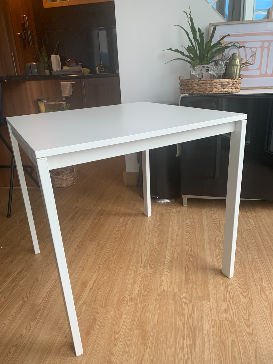 IKEA メルトルプ　MELLTORP 75×75cm テーブル　ホワイト MELLTORP table white - IKEA