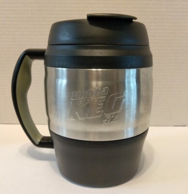 Bubba Keg Shape 52 oz Classic Insulated Travel Mug Polyurethane Black  Steel