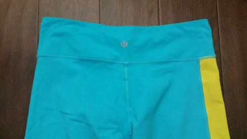 PANTALONE YOGA LULULEMON USATO IN OTTIME CONDIZIONI TAGLIA 6 Blu - Foto 4 di 6