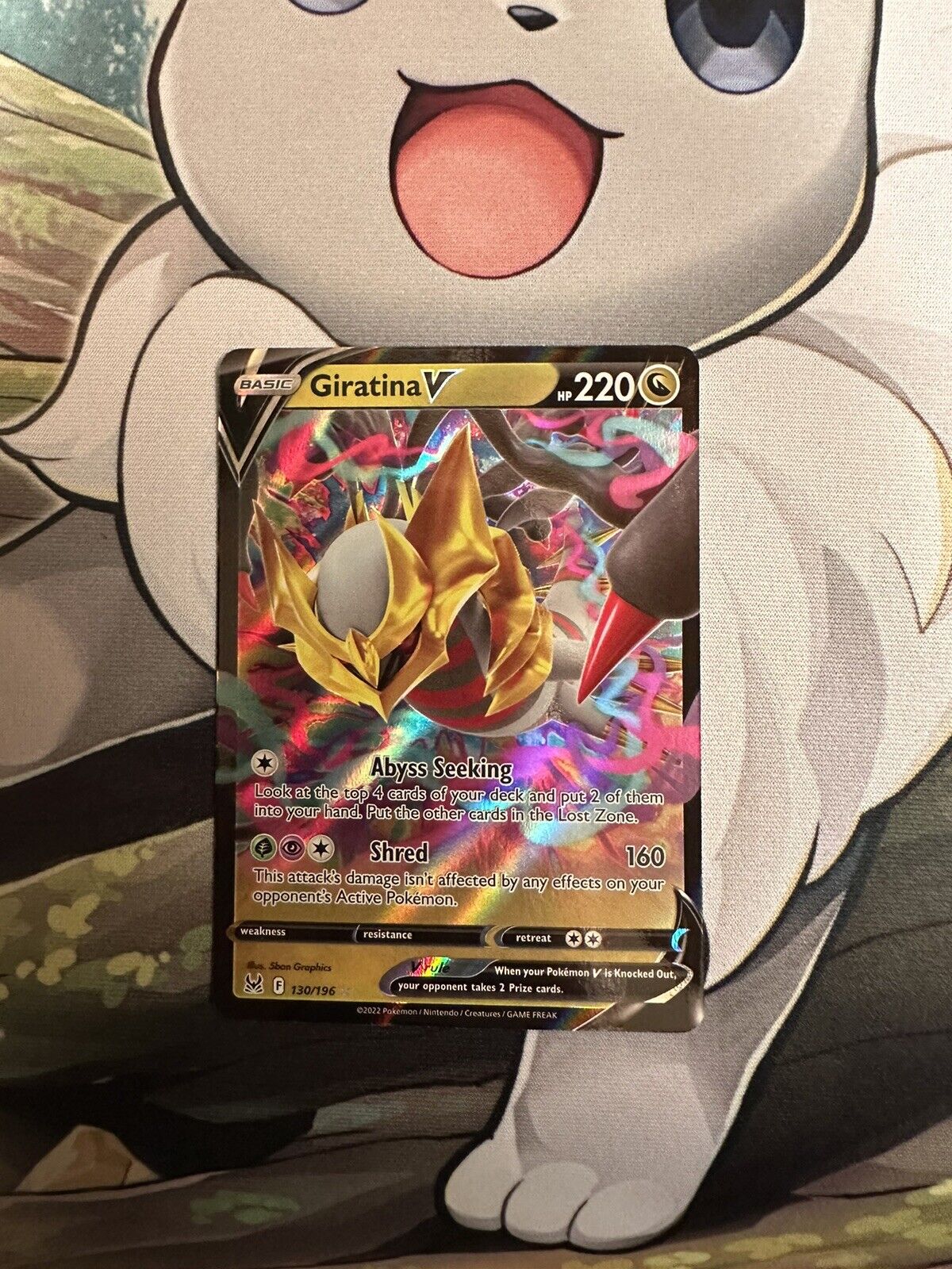 Giratina-V (130/196), Busca de Cards